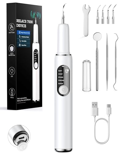 RELACS 7000, Plaque Remover for Teeth, Tartar Remover for Teeth