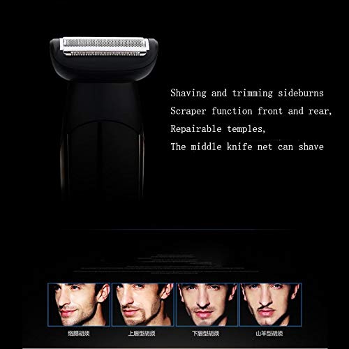Electric Hair & Beard Trimmer with Nose Trimmer