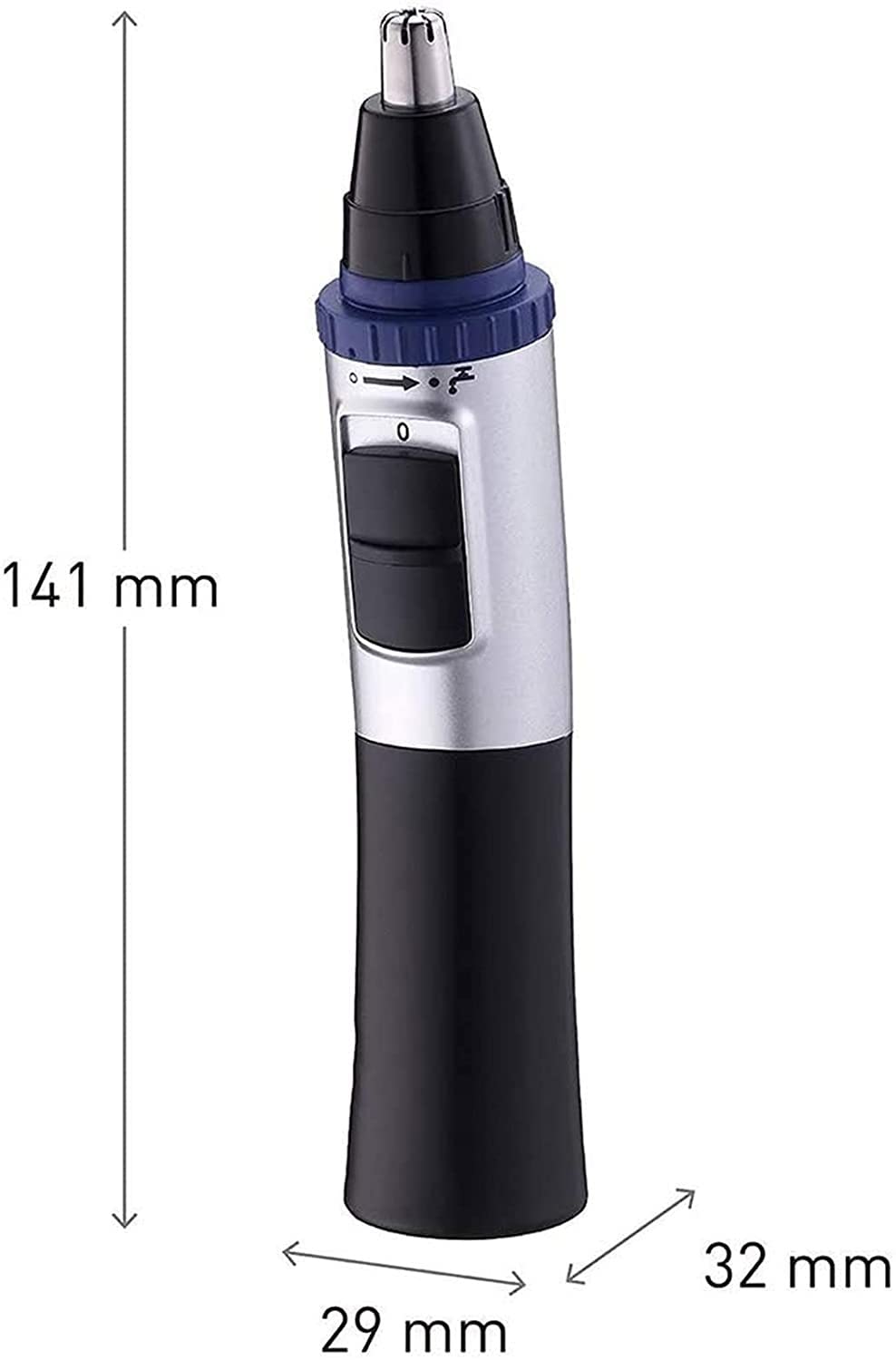 Battery-Operated Ear & Nose Hair Trimmer