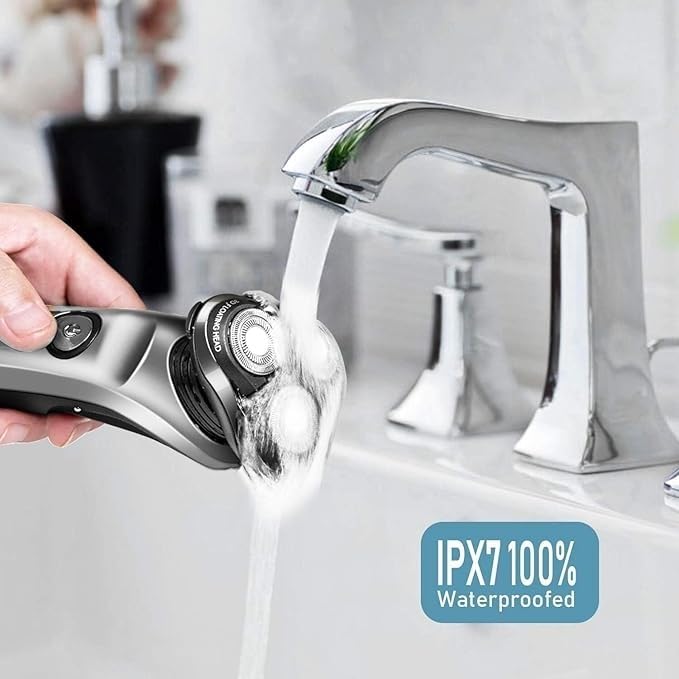 Wet & Dry Electric Shaver with Smart Cleaner
