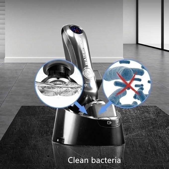 Wet & Dry Electric Shaver with Smart Cleaner