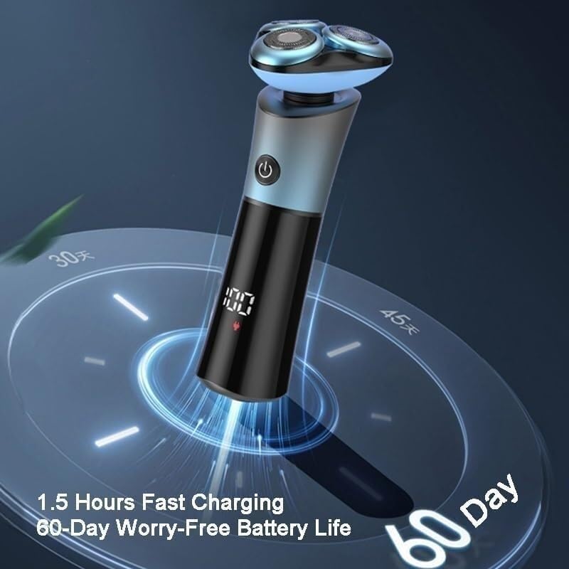 3D Floating Blade Waterproof Electric Shaver