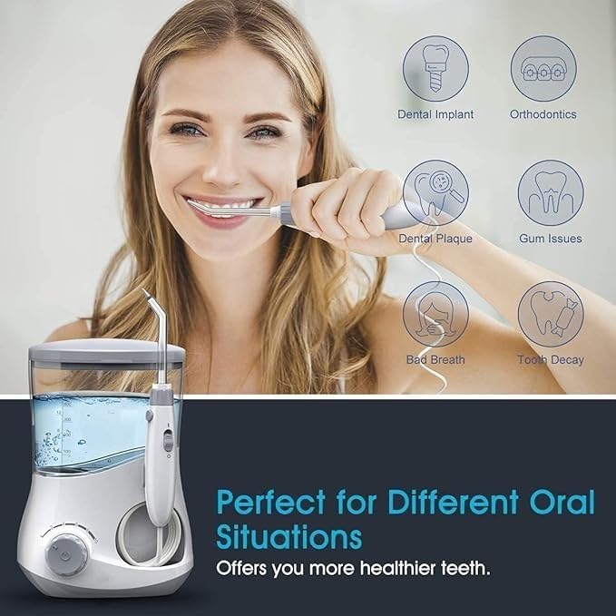 600ML Water Flosser & Oral Irrigator