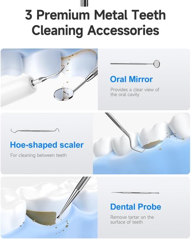 RELACS 7000, Plaque Remover for Teeth, Tartar Remover for Teeth
