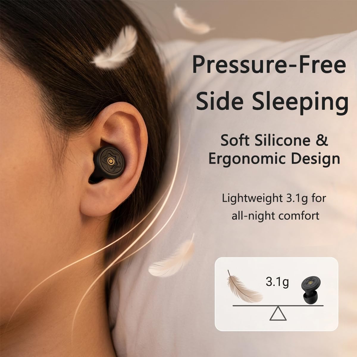 Reusable Noise-Reducing Silicone Earplugs
