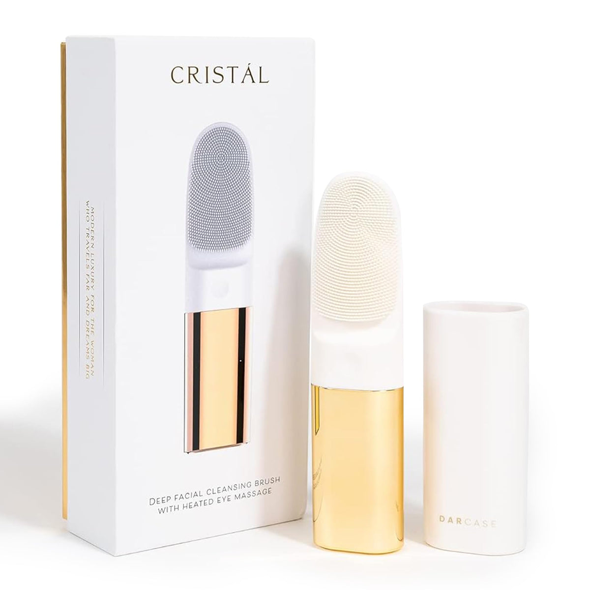 Facial Cleansing Brush with Heated Eye Massage