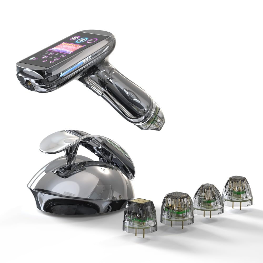 Portable Adjustable 0.5-7mm Beauty Machine with 8 Insulated cartridges