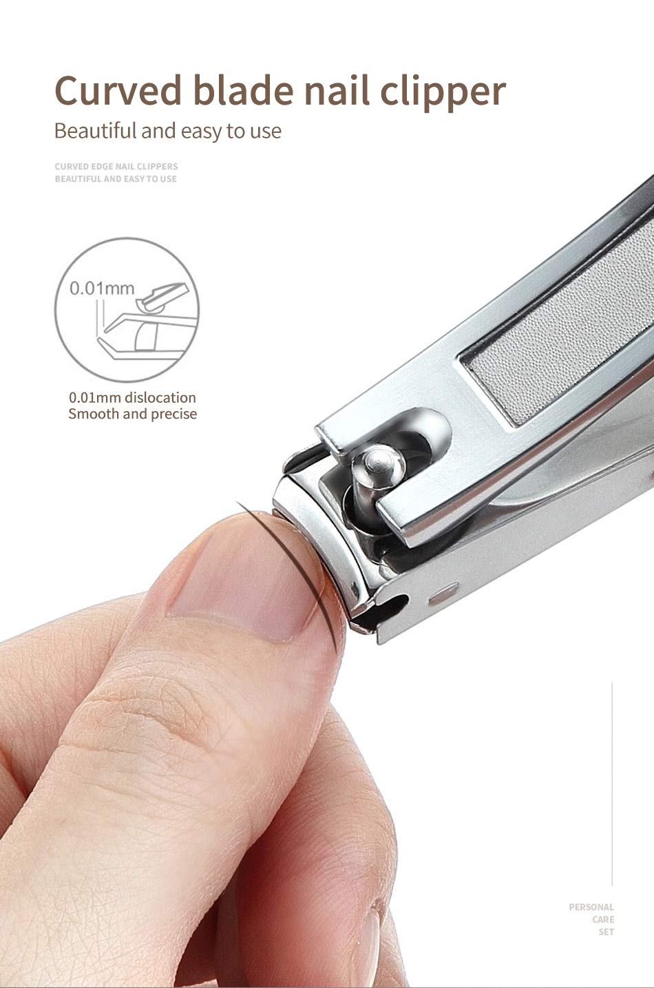 Stainless Steel Manicure & Pedicure Tool Set