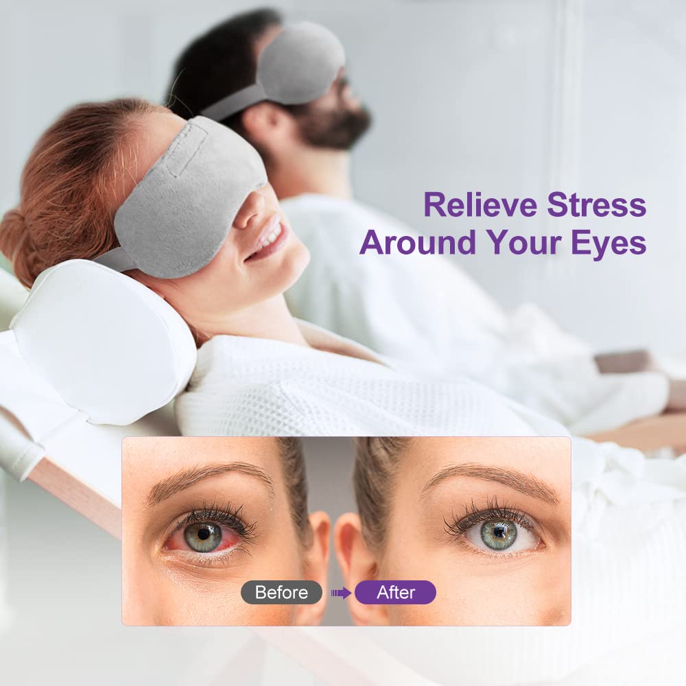 Lavender Weighted Eye Mask for Hot & Cold Therapy