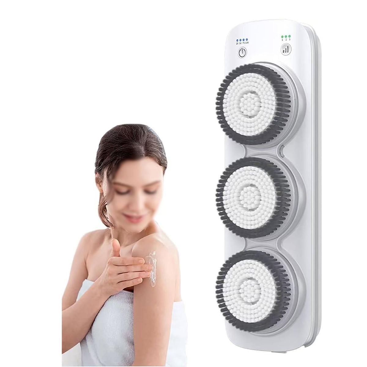 Wall-Mounted Electric Back Scrubber