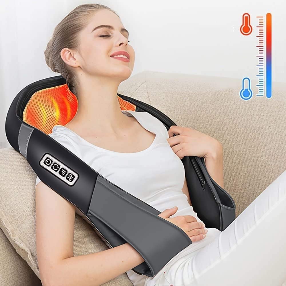 Shiatsu Neck & Shoulder Massager with Heat
