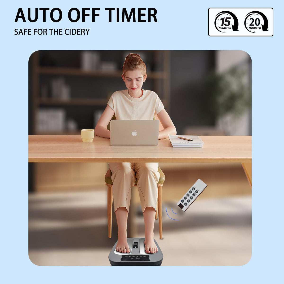 Foot Massager for Pain Relief, Soothe Tired Feet Daily