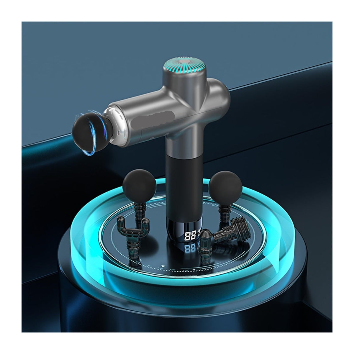 2-Piece Electric Massage Gun Set