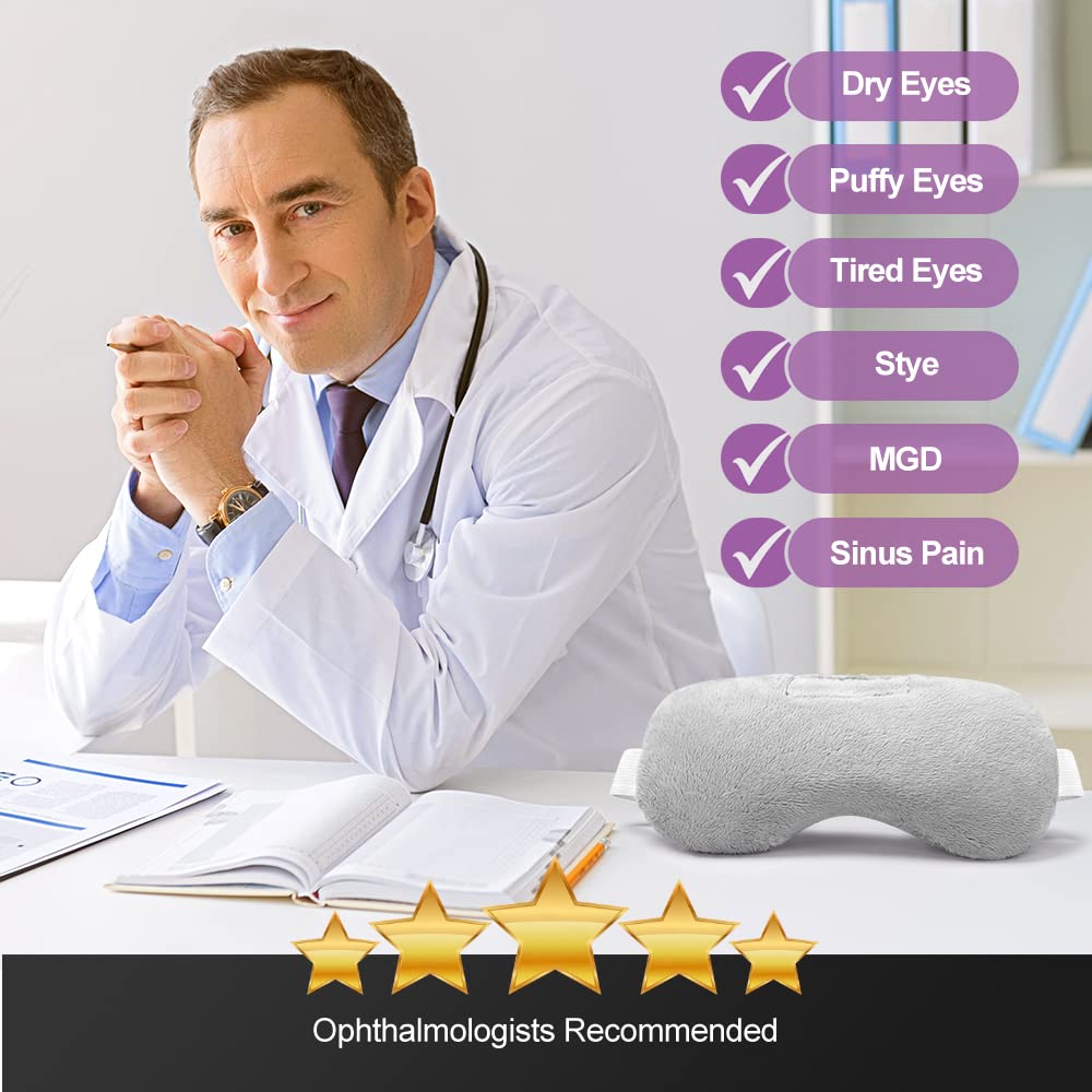 Lavender Weighted Eye Mask for Hot & Cold Therapy
