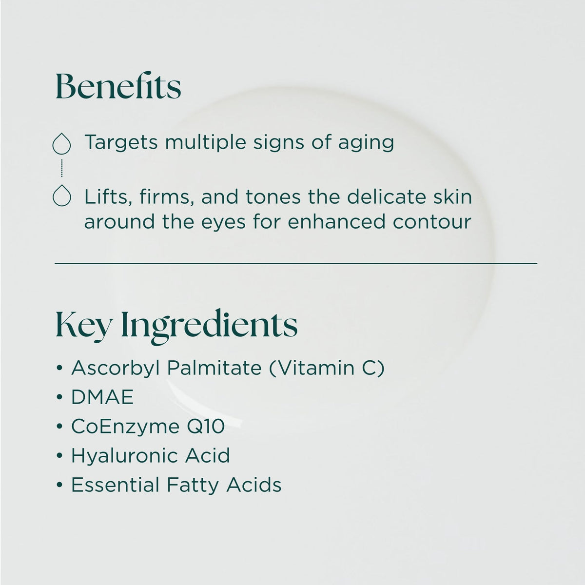 Face Serum, Eye Cream & Cleansing Gel Set