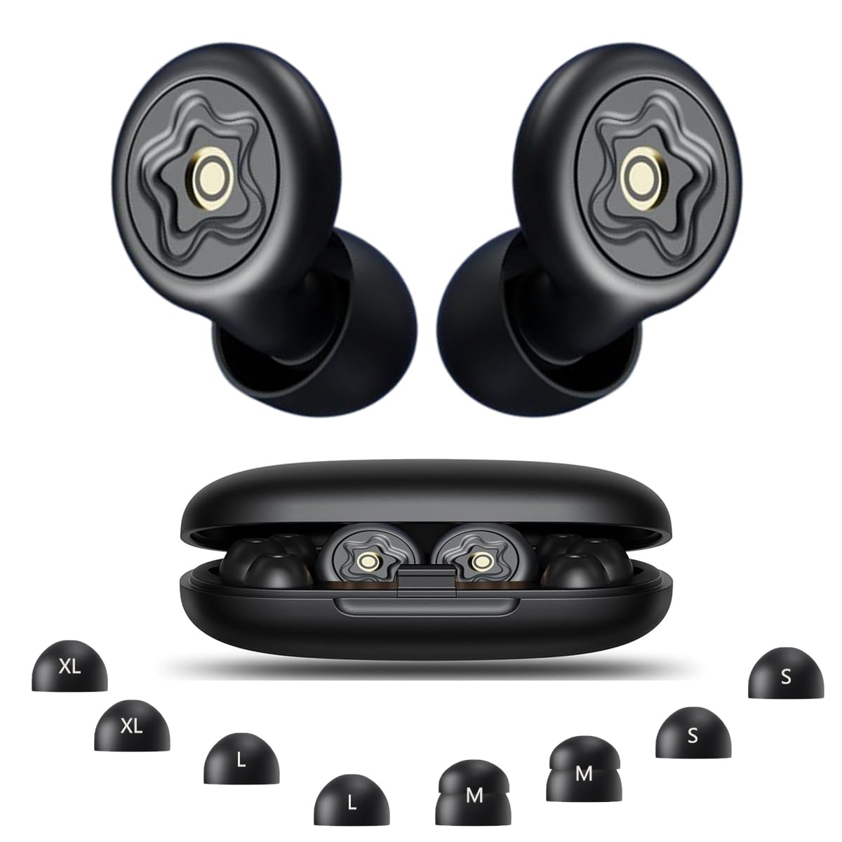 Reusable Noise-Reducing Silicone Earplugs