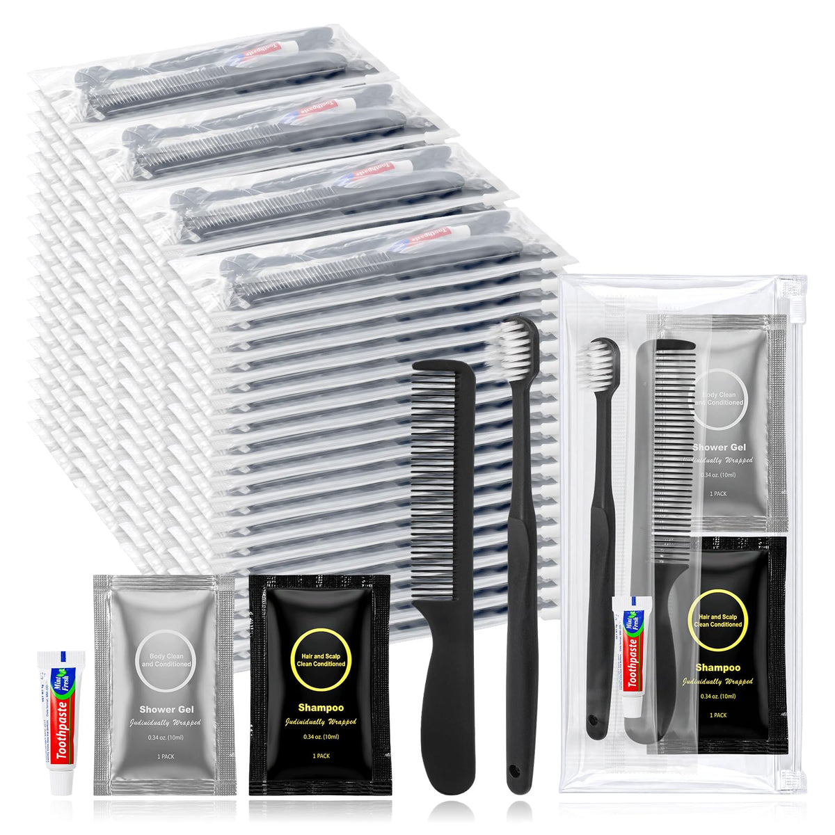 5-in-1 Toiletries Set Bulk
