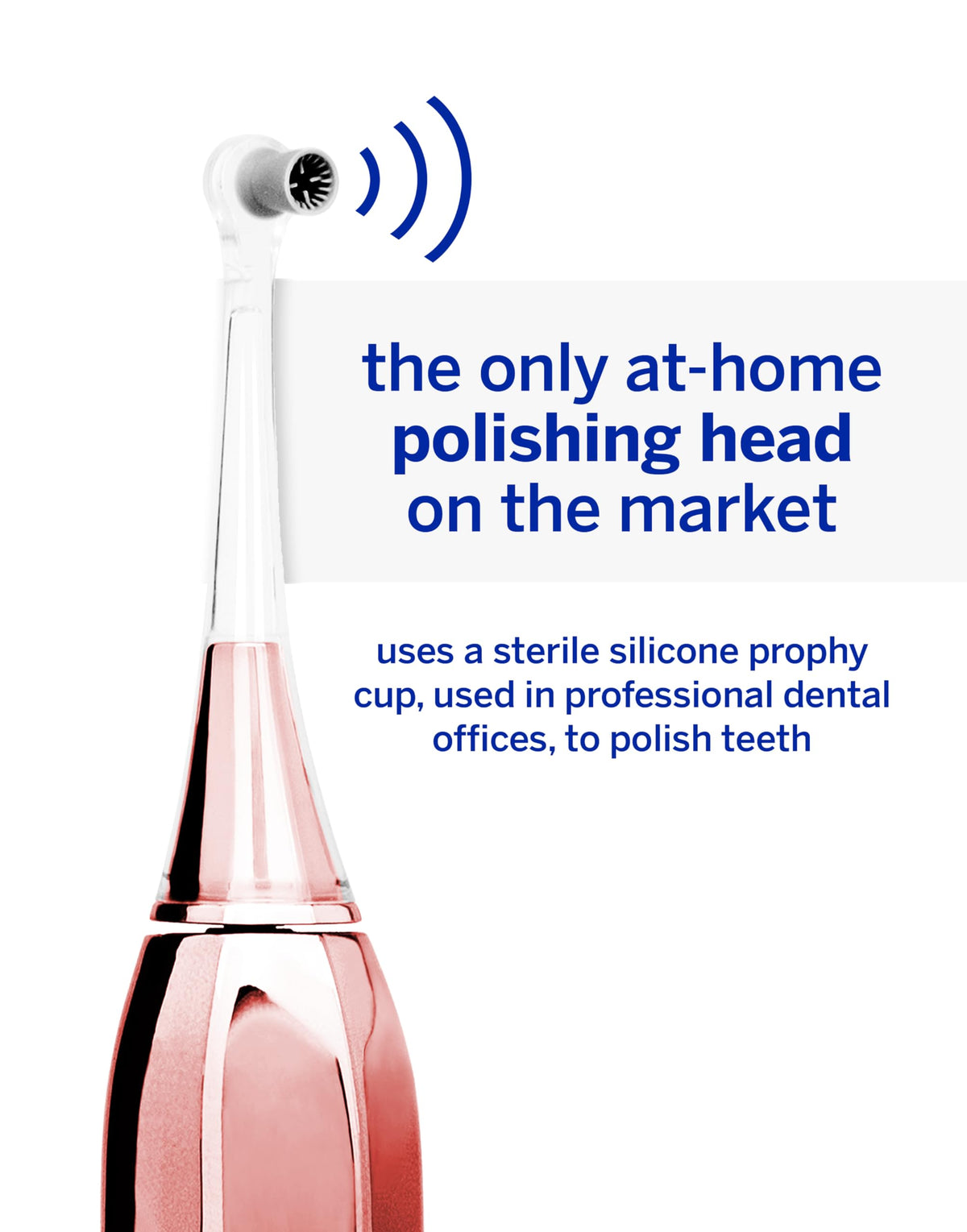 Rechargeable Sonic Toothbrush with Travel Cas
