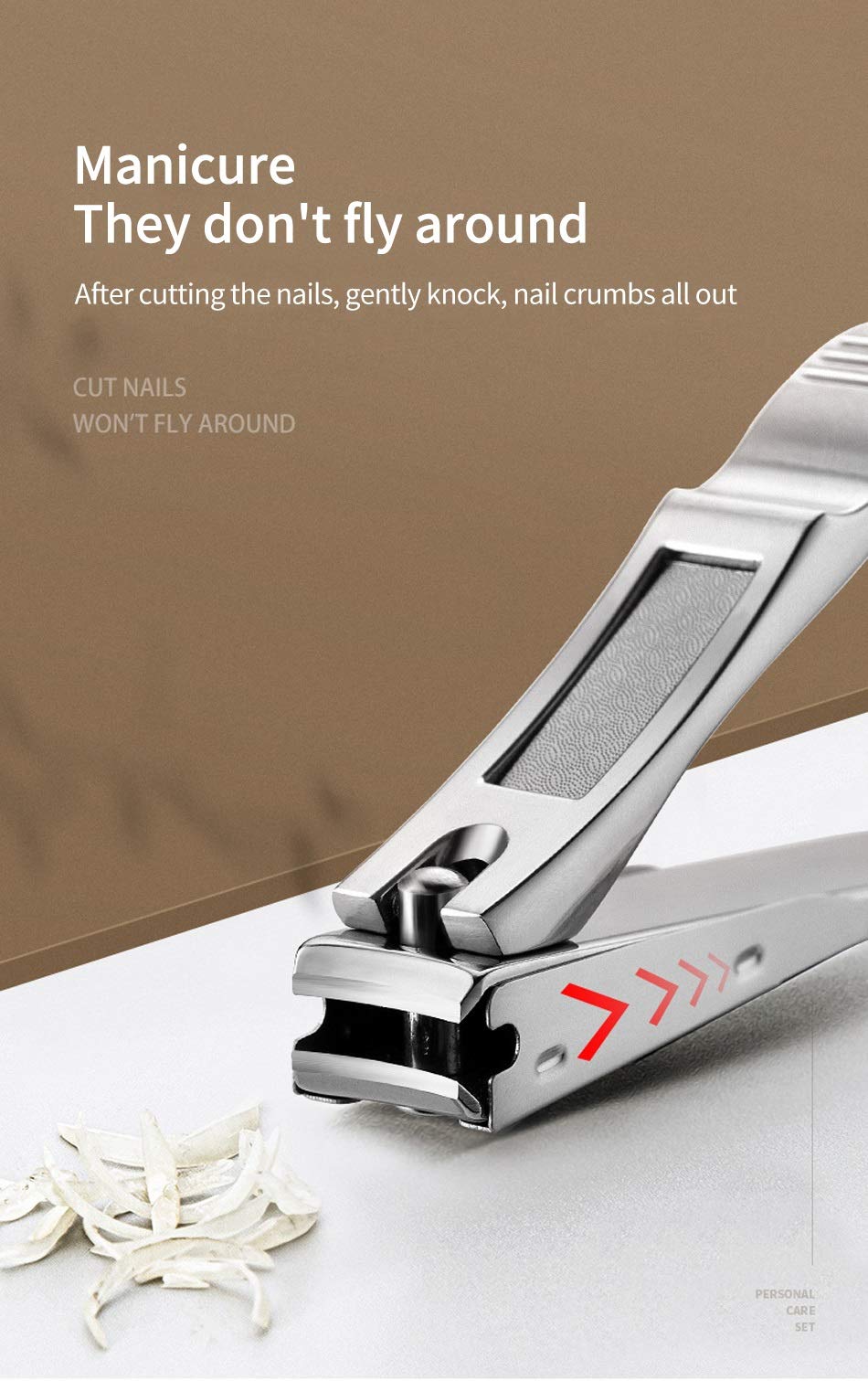 Stainless Steel Manicure & Pedicure Tool Set