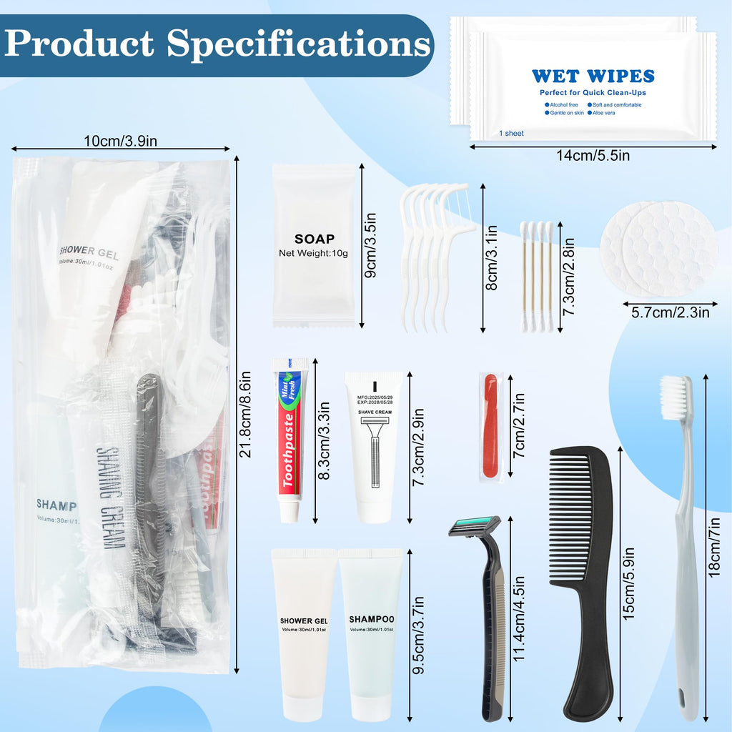 Individually Packaged Personal Hygiene Kit