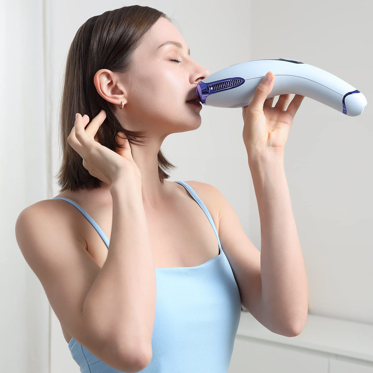 IPL Hair Removal Device with Sapphire Cooling