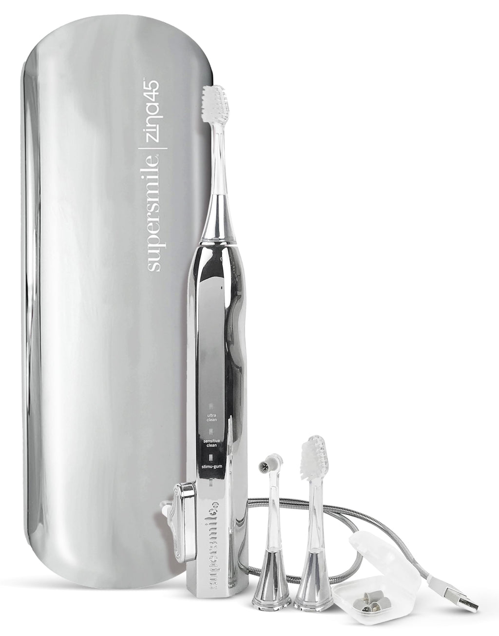 Rechargeable Sonic Toothbrush with Travel Cas