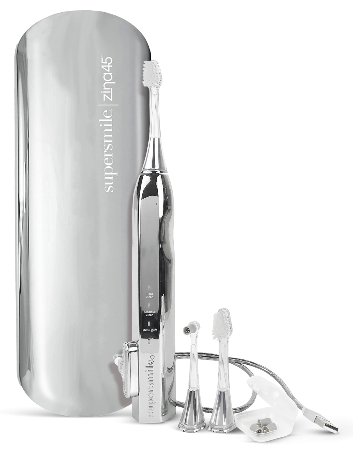 Rechargeable Sonic Toothbrush with Travel Cas