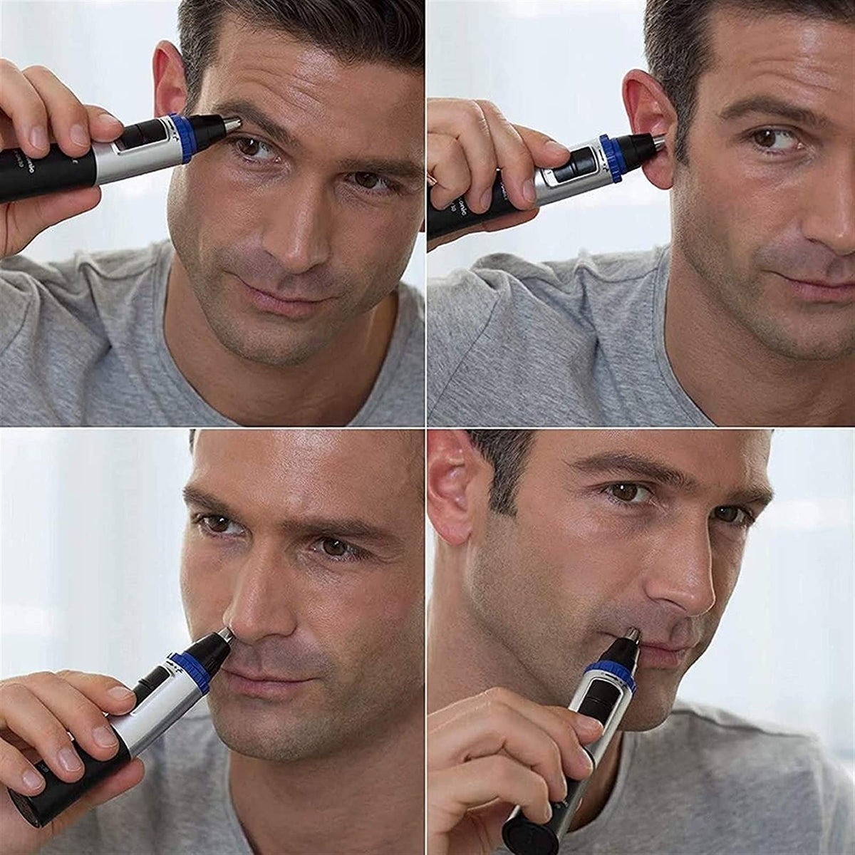 Battery-Operated Ear & Nose Hair Trimmer