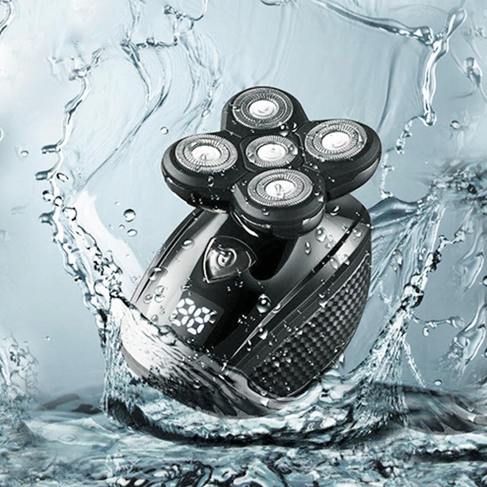 5-in-1 Electric Head Shaver & Grooming Kit