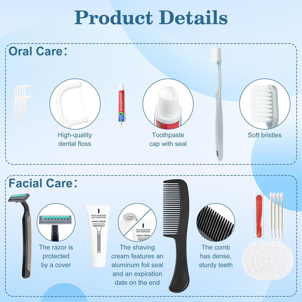 Individually Packaged Personal Hygiene Kit