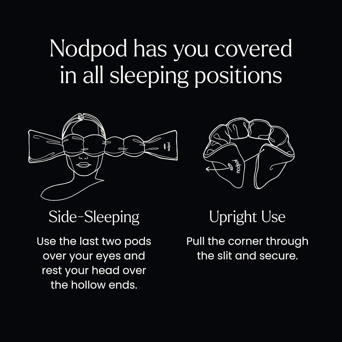 Gentle Pressure Light-Blocking Sleep Mask