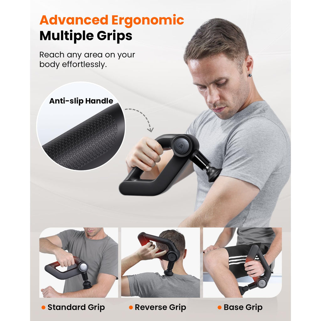 Heated Deep Tissue Massage Gun