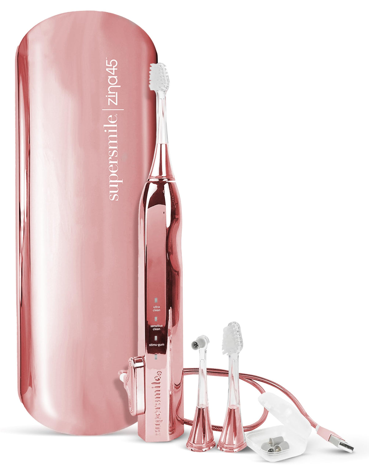 Rechargeable Sonic Toothbrush with Travel Cas