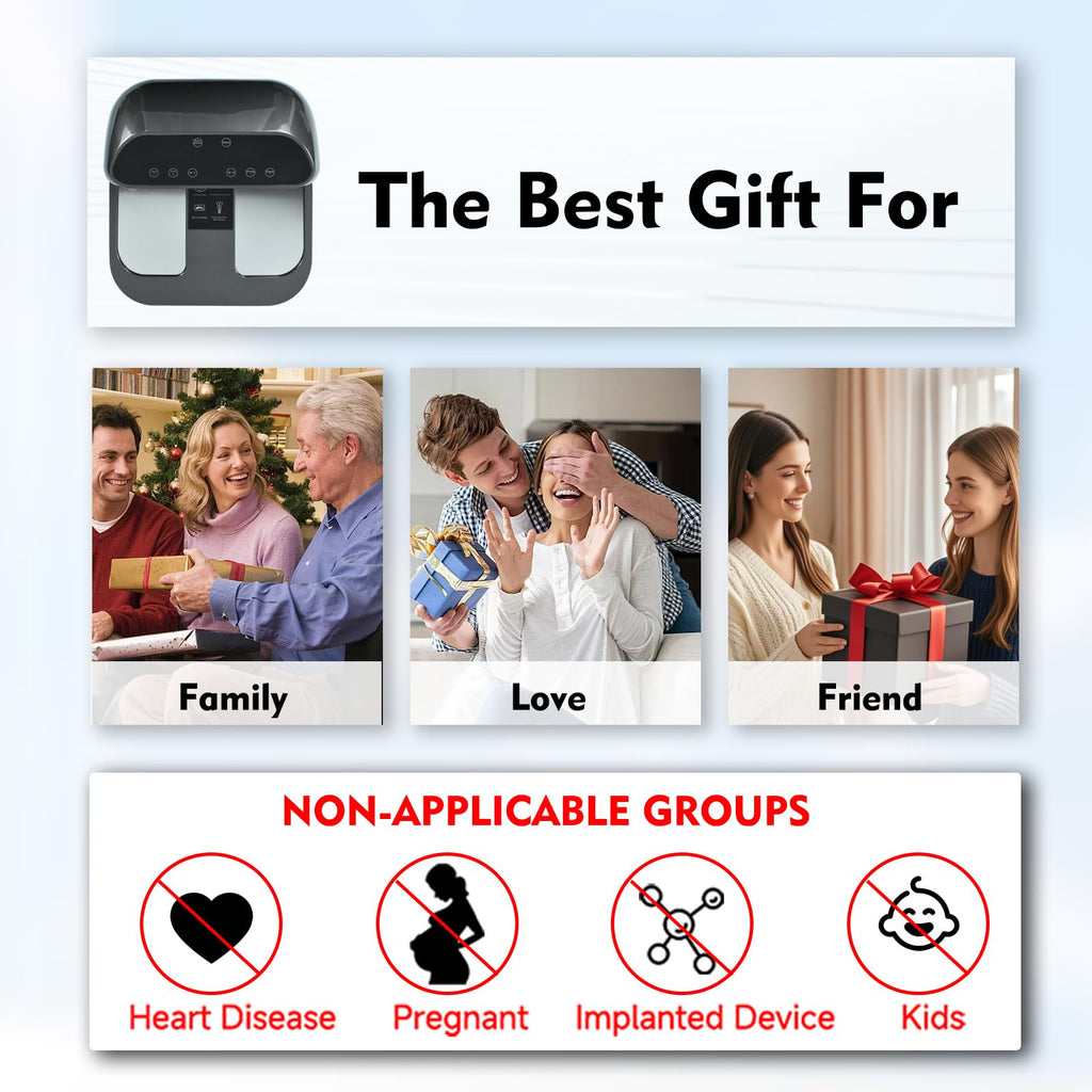 Heleyme Terahertz Foot Machine Multifunctional Wellness Device Household
