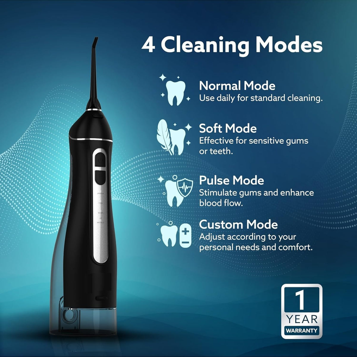 Cordless Rechargeable Water Flosser