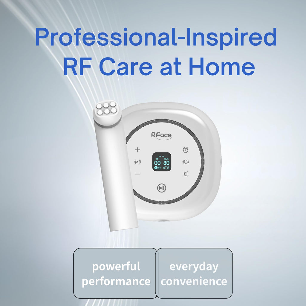 Face & Neck Beauty Device with Light Therapy & Vibration Massage