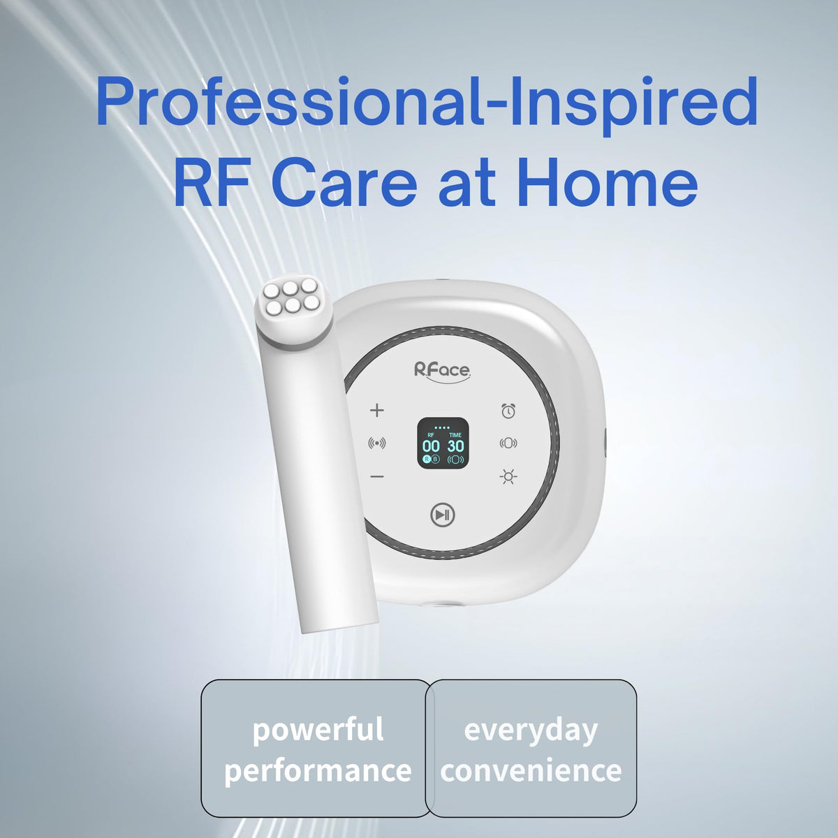 Face & Neck Beauty Device with Light Therapy & Vibration Massage