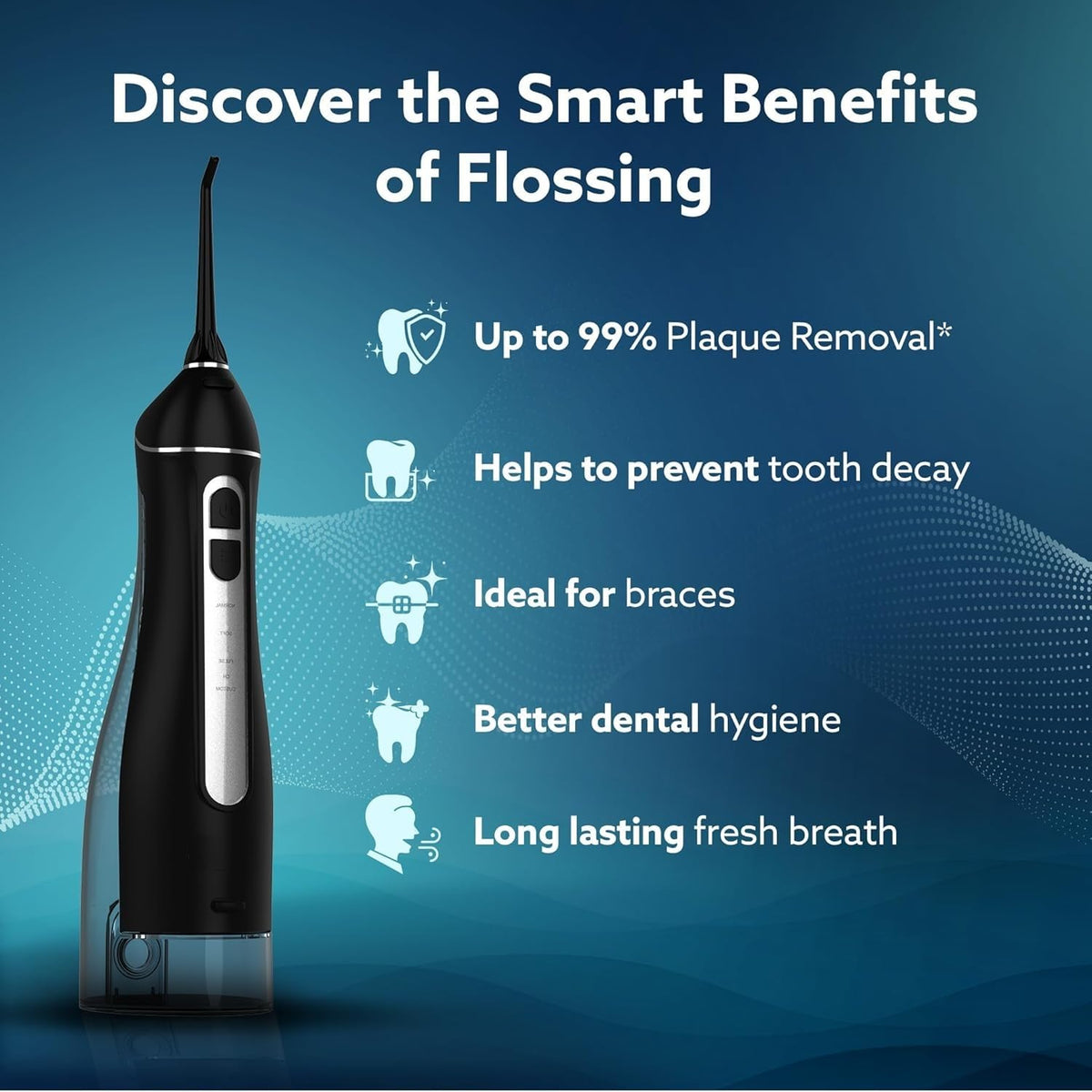 Cordless Rechargeable Water Flosser