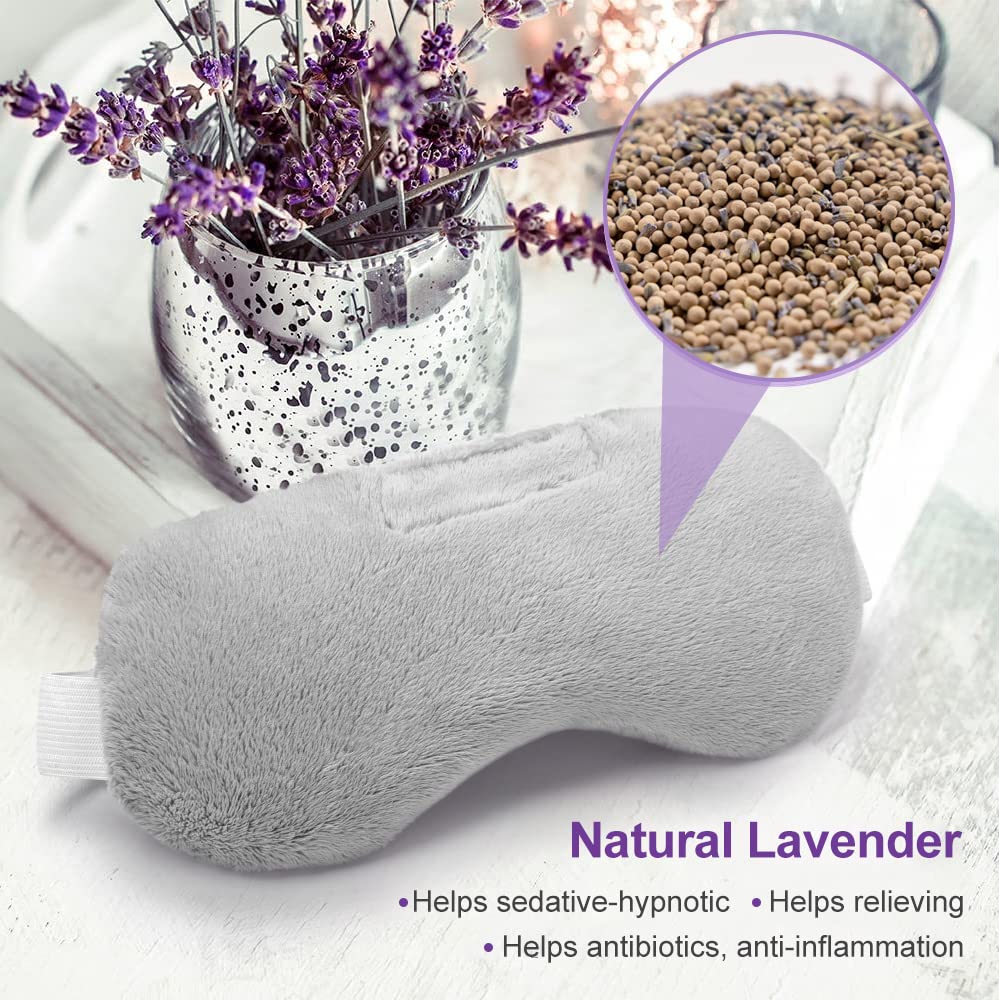 Lavender Weighted Eye Mask for Hot & Cold Therapy