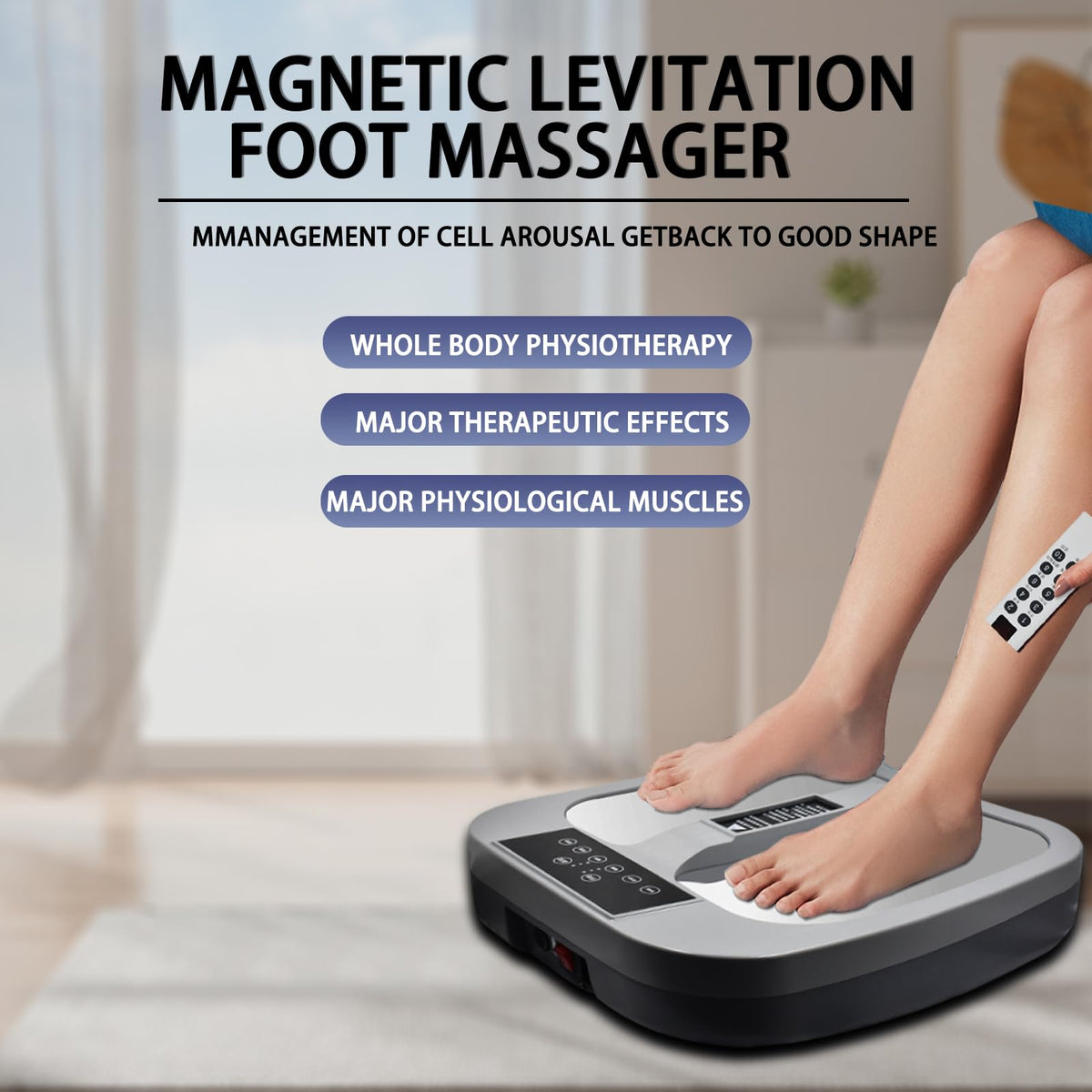 Foot Massager for Pain Relief, Soothe Tired Feet Daily
