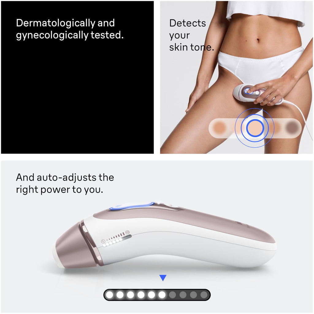 Smart IPL Hair Removal Device with App