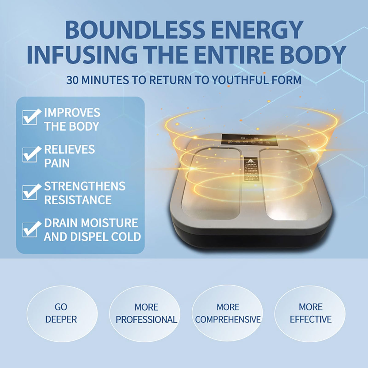 Foot Massager for Pain Relief, Soothe Tired Feet Daily