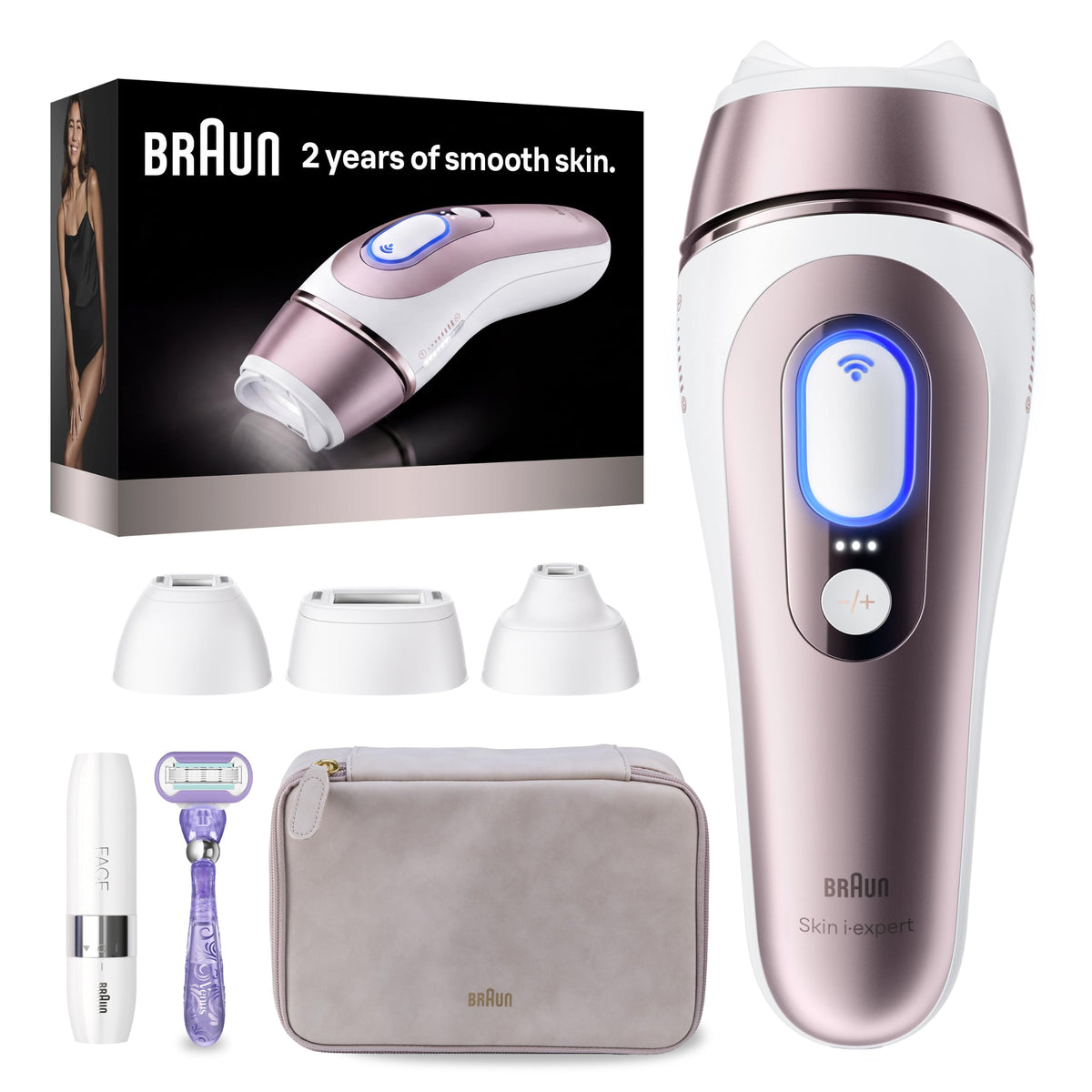 Smart IPL Hair Removal Device with App