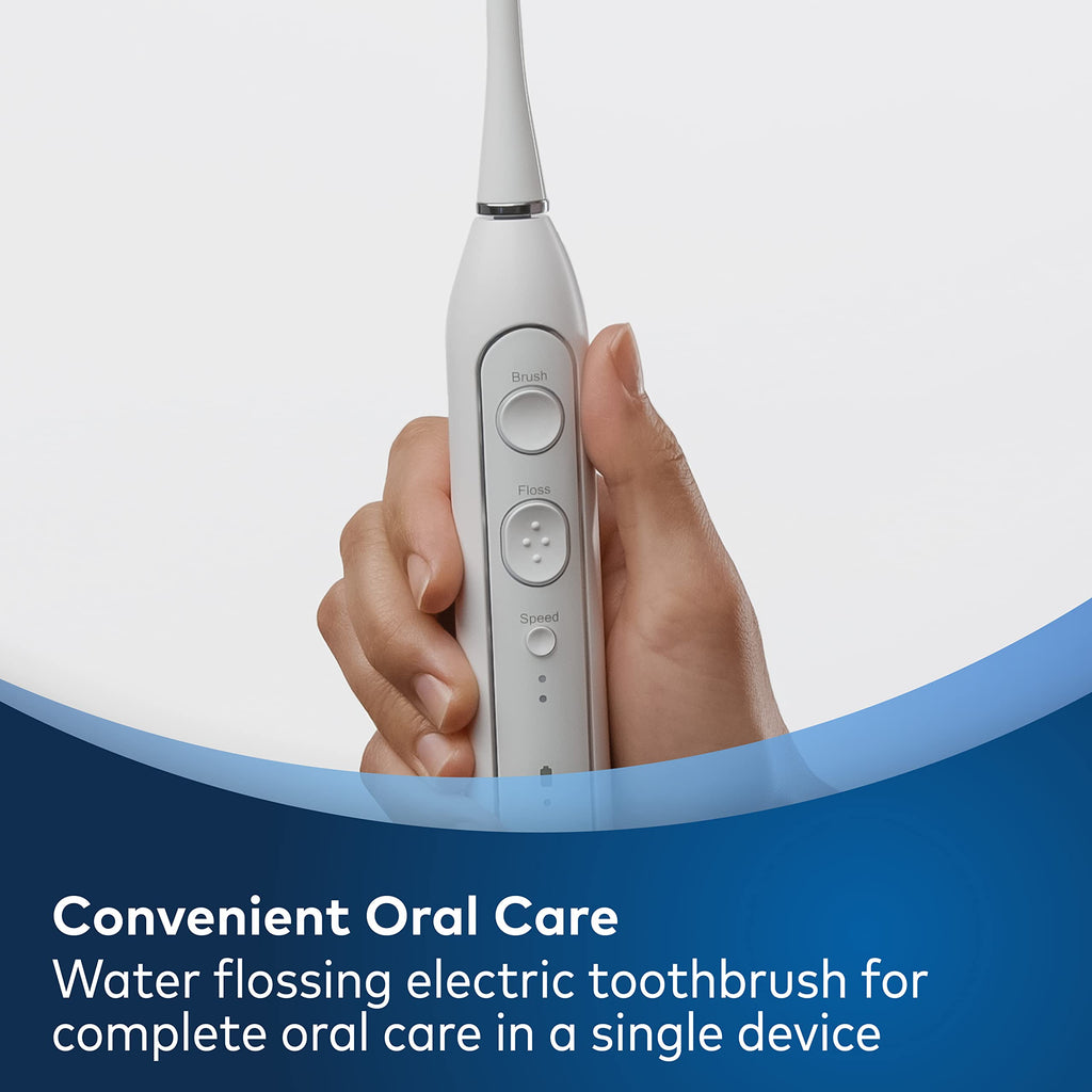 Electric Toothbrush & Water Flosser Combo