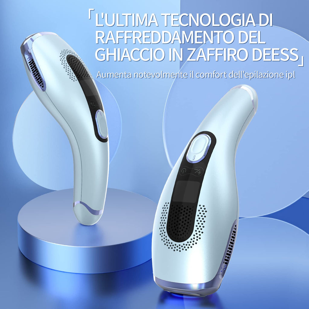 IPL Hair Removal Device with Sapphire Cooling