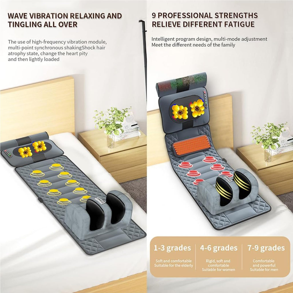 Full Body Heated Vibration Massage Mat