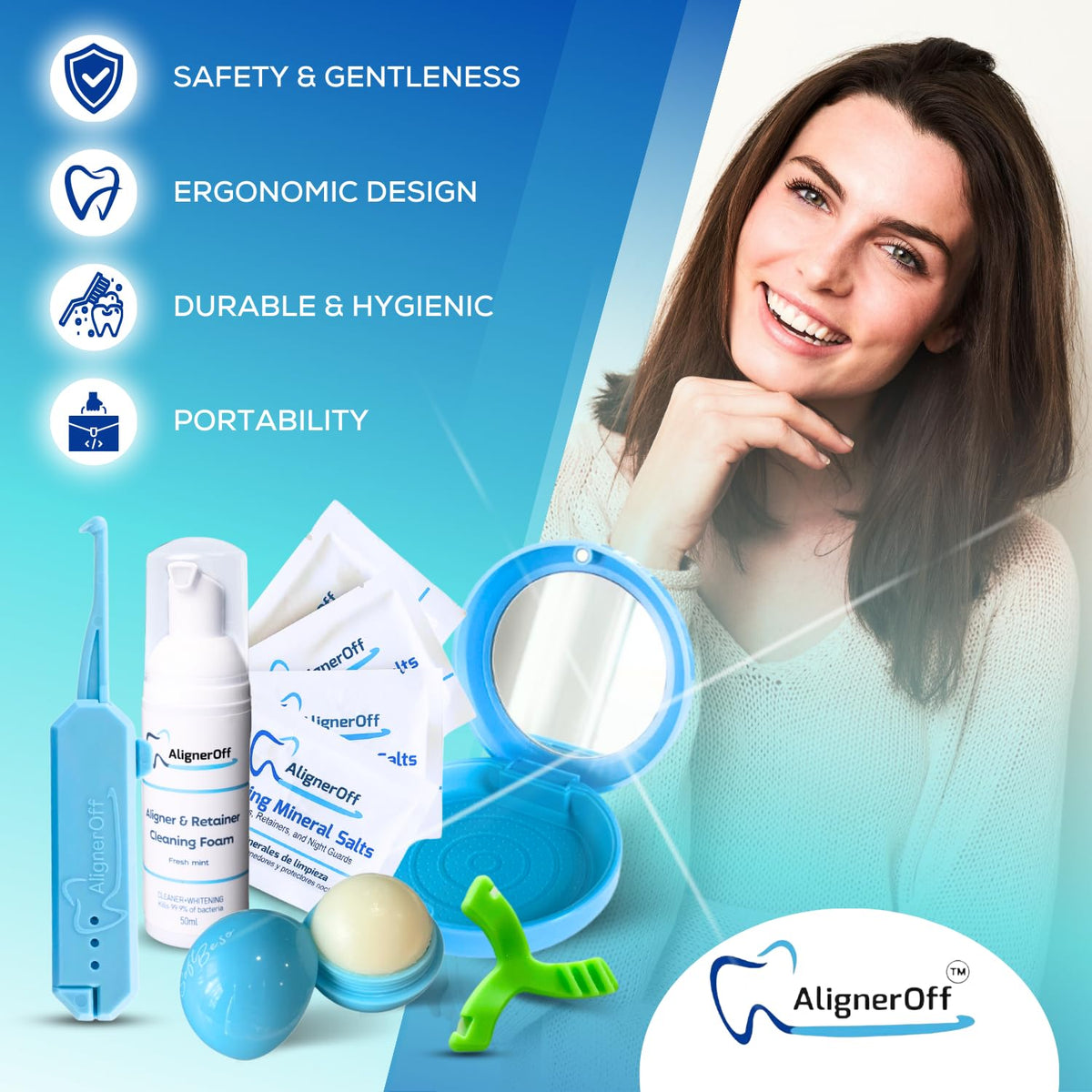 6-Piece Aligner Oral Car