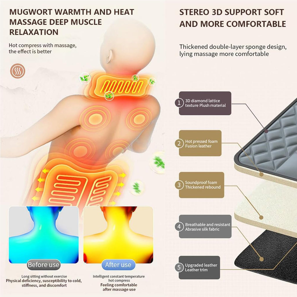 Full Body Heated Vibration Massage Mat