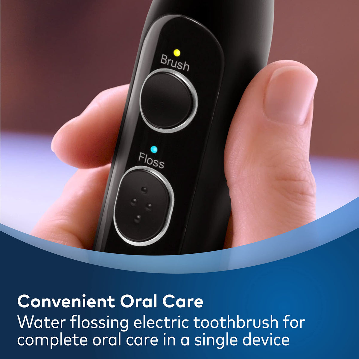Electric Toothbrush & Water Flosser Combo