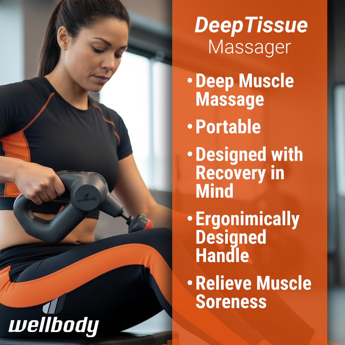 Portable Deep Tissue Massage Gun